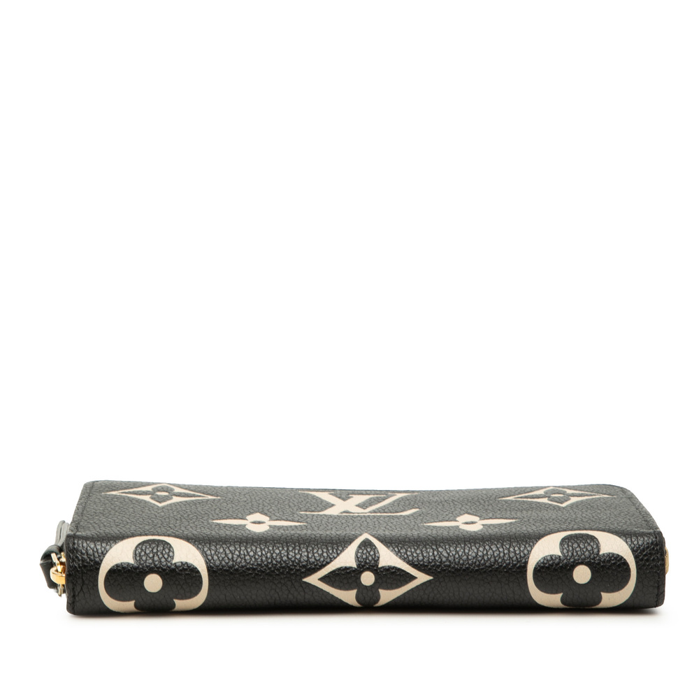 Pre-Loved Louis Vuitton Bicolor Monogram Empreinte Giant Zippy Wallet - Picture 3 of 7
